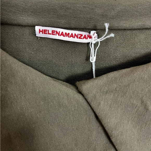 SSENSE Helenamanzano • Beige Shawl Cardigan - Picture 10 of 11
